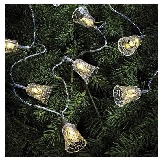 Markslöjd 703237 - Catena natalizia LED  BELL 10xLED 2,1m