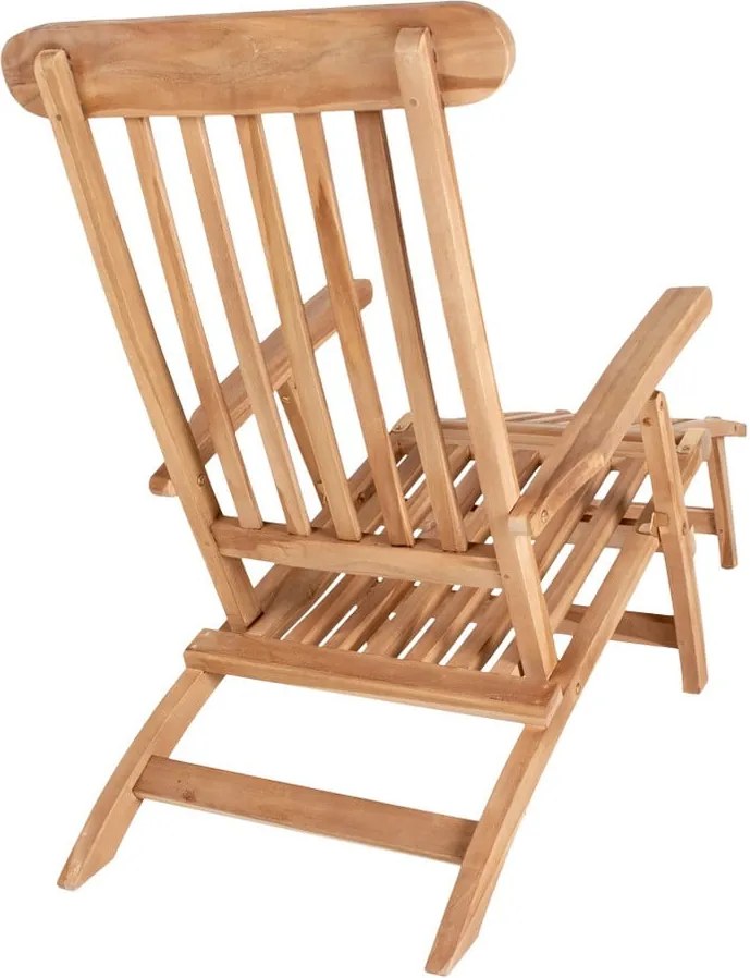 Sedia a sdraio in legno di teak Arrecife - House Nordic