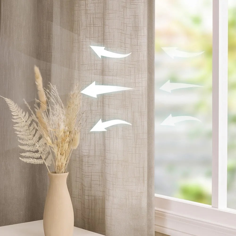 Tenda beige 140x250 cm Valeta – Restilo