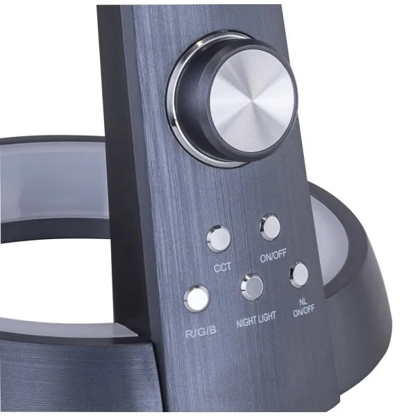 Globo 58376B - Lampada da tavolo dimmerabile LED RGB MITTI LED/8W/230V + LED/2W