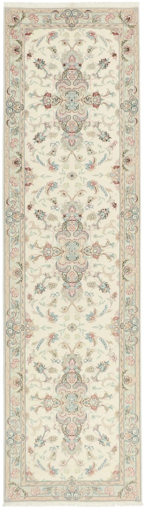Tabriz Tappeto 80 x 320 (Iran) Annodato A Mano
