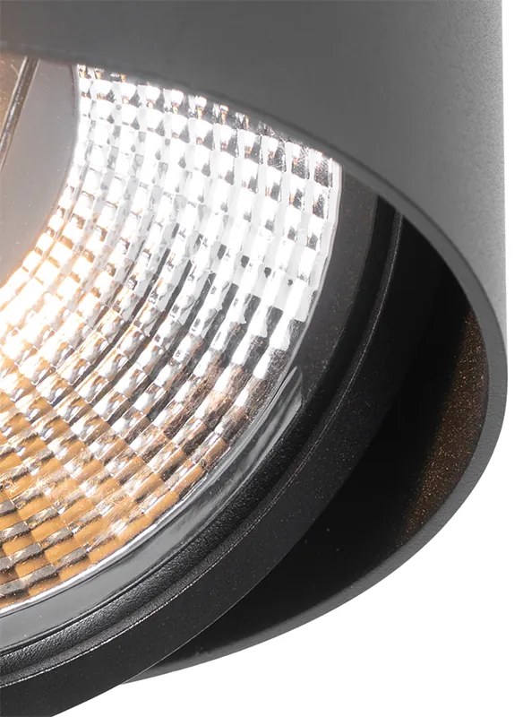 Faretto di design nero AR111 - Impact