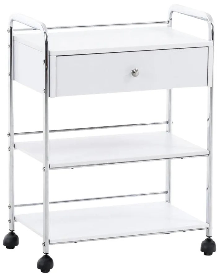 Carrello Attrezzato İn Metallo E Legno Pl912 - Ordine E Funzionalità A Portata Di Mano / Weiß