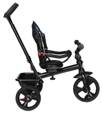 Lionelo - Triciclo per bambini HAARI nero/multicolore