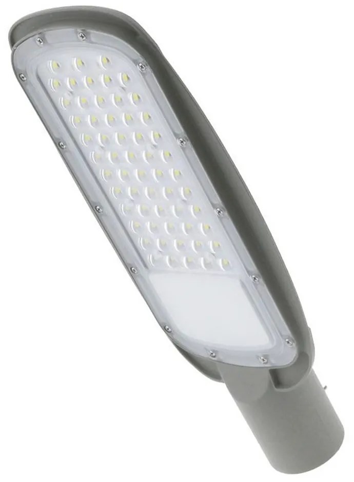 Lampione stradale Led 50W Grigio IP65 Bianco neutro 4500K M LEDME