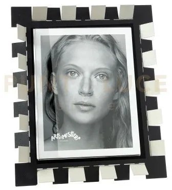 Portafoto vertigo piccolo avorio,nero