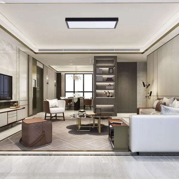 Pannello LED LED/36W/230V 4000K 30x60 cm nero