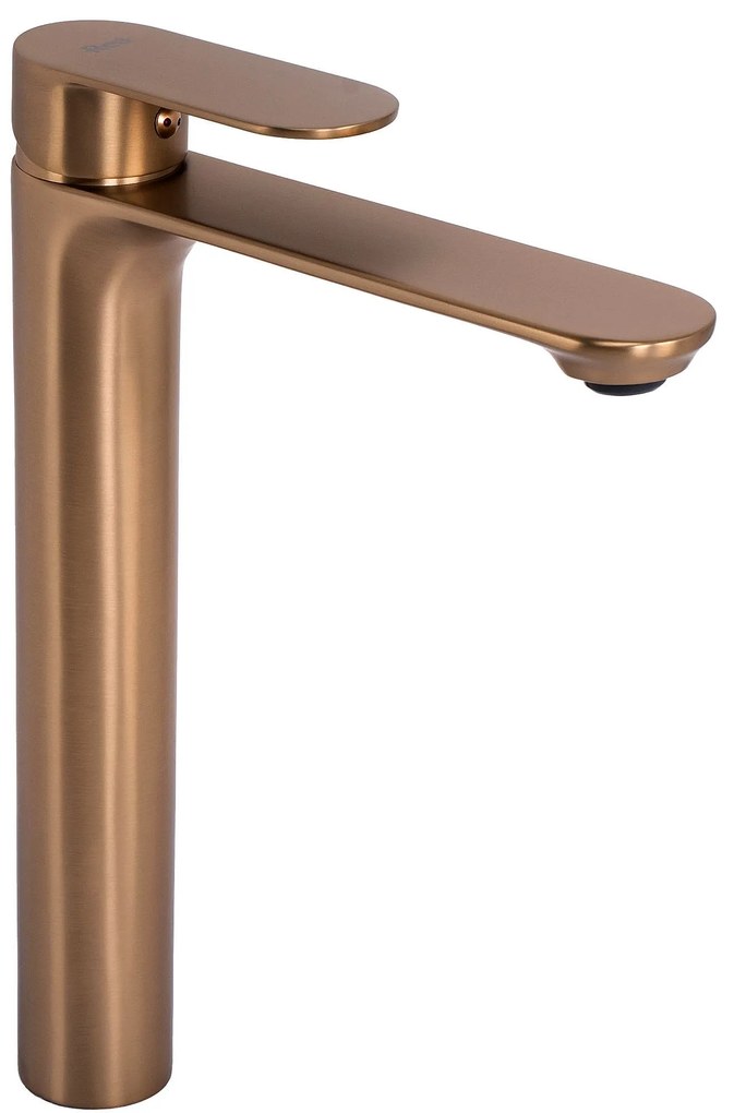 Rubinetto da lavabo Rea Drop Brush Copper High