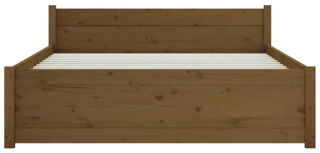 Giroletto miele in legno massello 140x200 cm