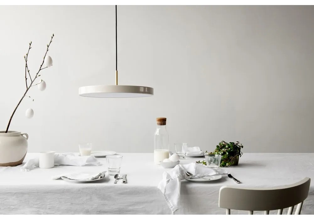 Lampada a sospensione Asteria in crema, ⌀ 43 cm Asteria Medium - UMAGE