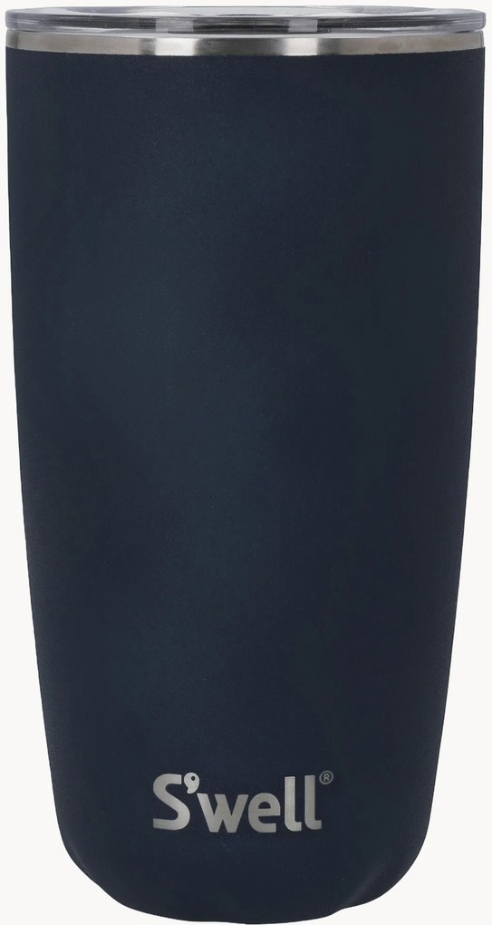 Tazza da viaggio termica Azurite con coperchio