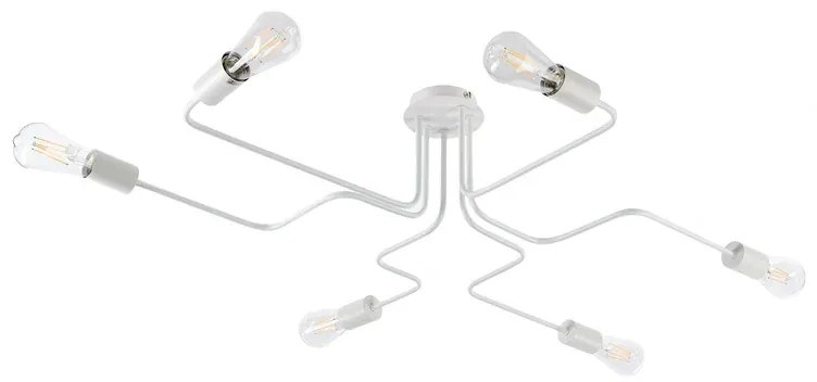 Plafoniera essentiel Plafoniera essentiel 4977/PL6B 6 x E27 bianco IP20, 6XE27