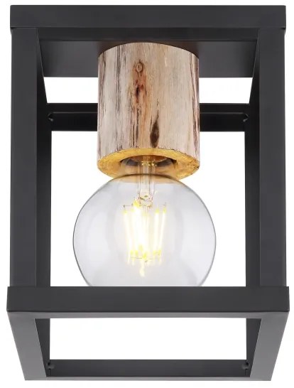 Globo 15476D - Plafoniera HAGAR 1xE27/60W/230V