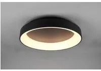 Plafoniera Girona Led 48w Dimmerabile Nero 60 cm Trio Lighting