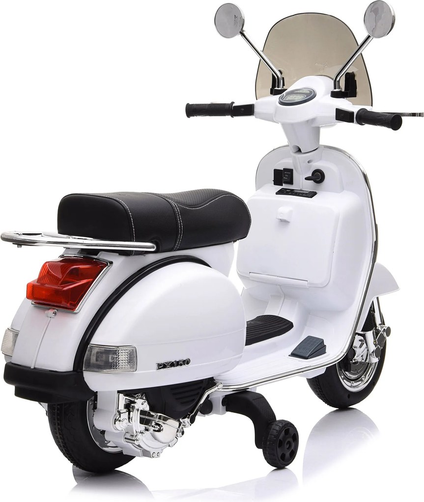 Piaggio Vespa PX150 Full Elettrica 12V per Bambini Bianca...