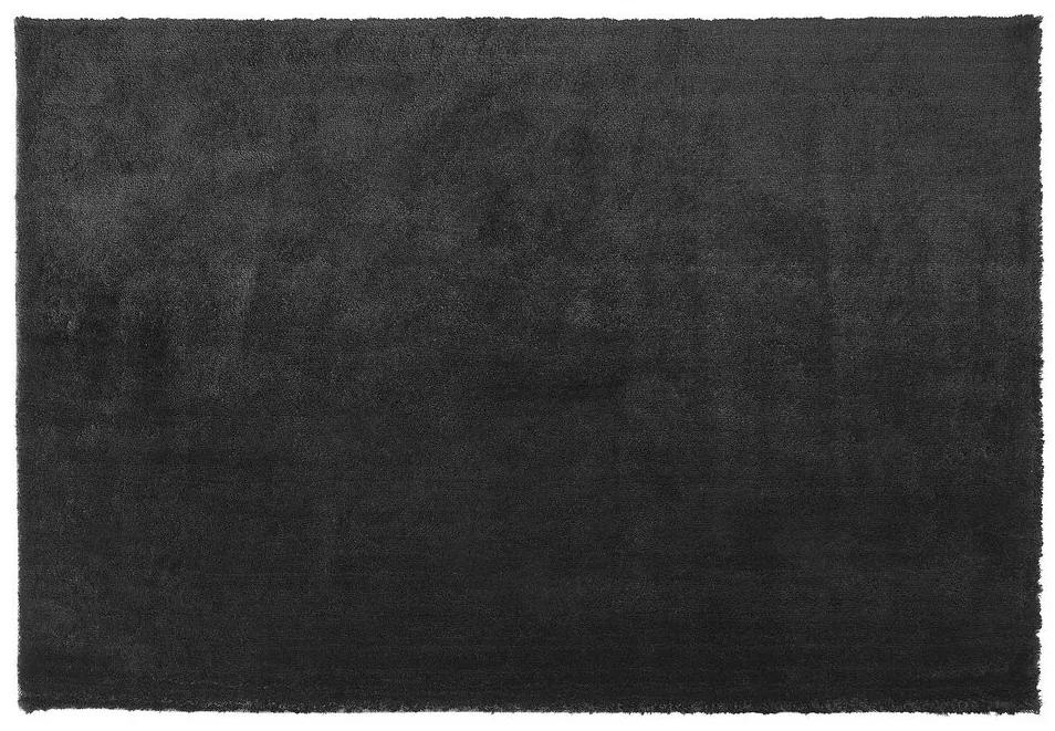 Tappeto shaggy nero 140 x 200 cm EVREN Beliani