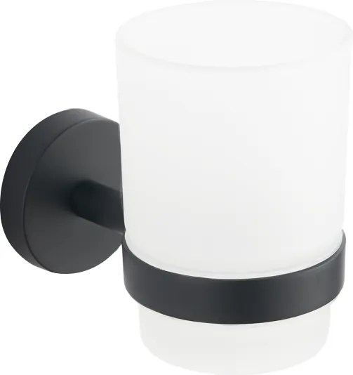 Mexen Loft bicchiere per spazzolini, nero - 7012638-70