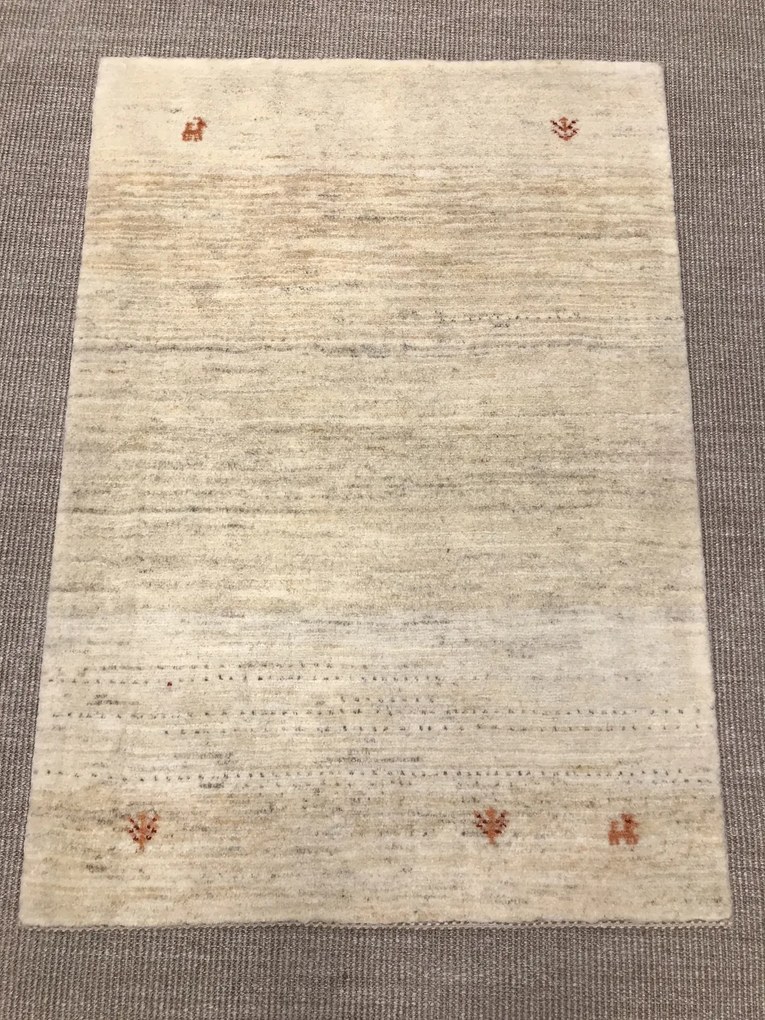 Gashguli Tappeto 120 x 90 Beige (Iran) Annodato A Mano