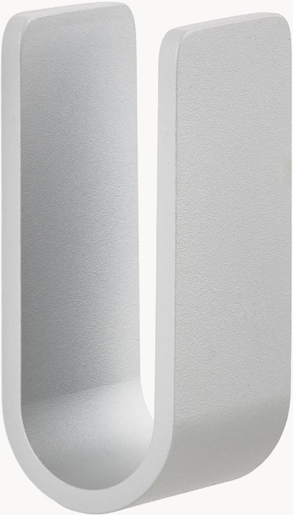 Set di 6 ganci da parete in alluminio Ume