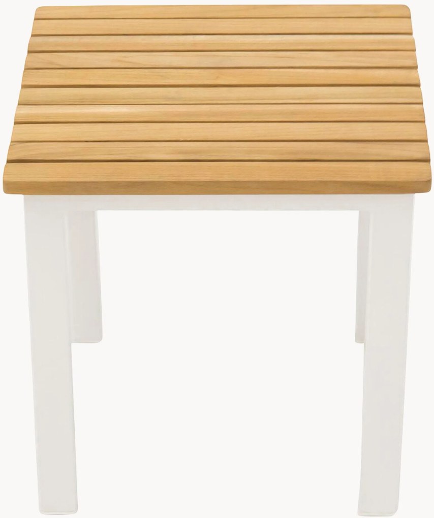 Tavolino da giardino con piano in legno di teak Mexico