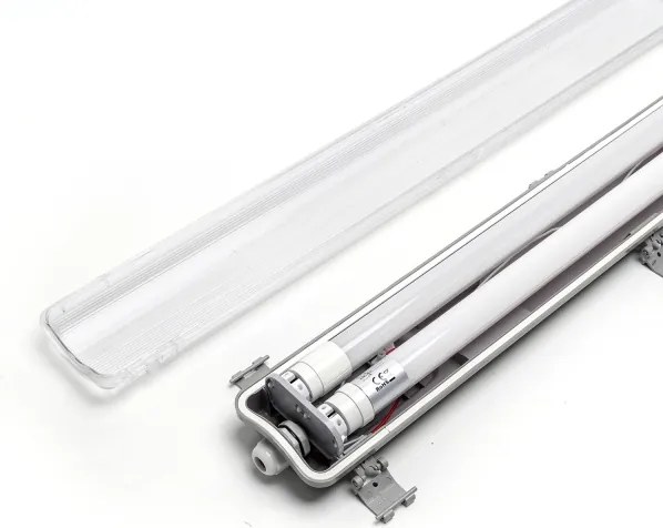 Aigostar - Lampada fluorescente tecnica LED 2xG13/18W/230V 4000K 127,6 cm IP65