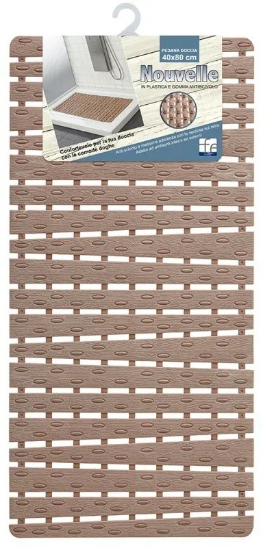 Tappetino Antiscivolo per Doccia o Vasca 40 x 80 in Plastica