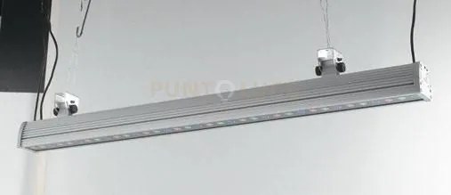 Proiettore led wallwasher alluminio 72w rgb dimmerabile ip65 112,5x...