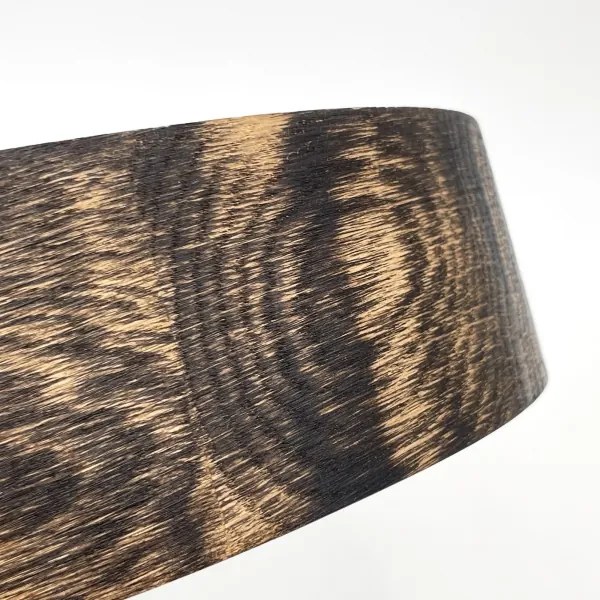 Lampada da soffitto OAK SMOKY 3xE27/15W/230V Ø47,5 cm rovere marrone scuro