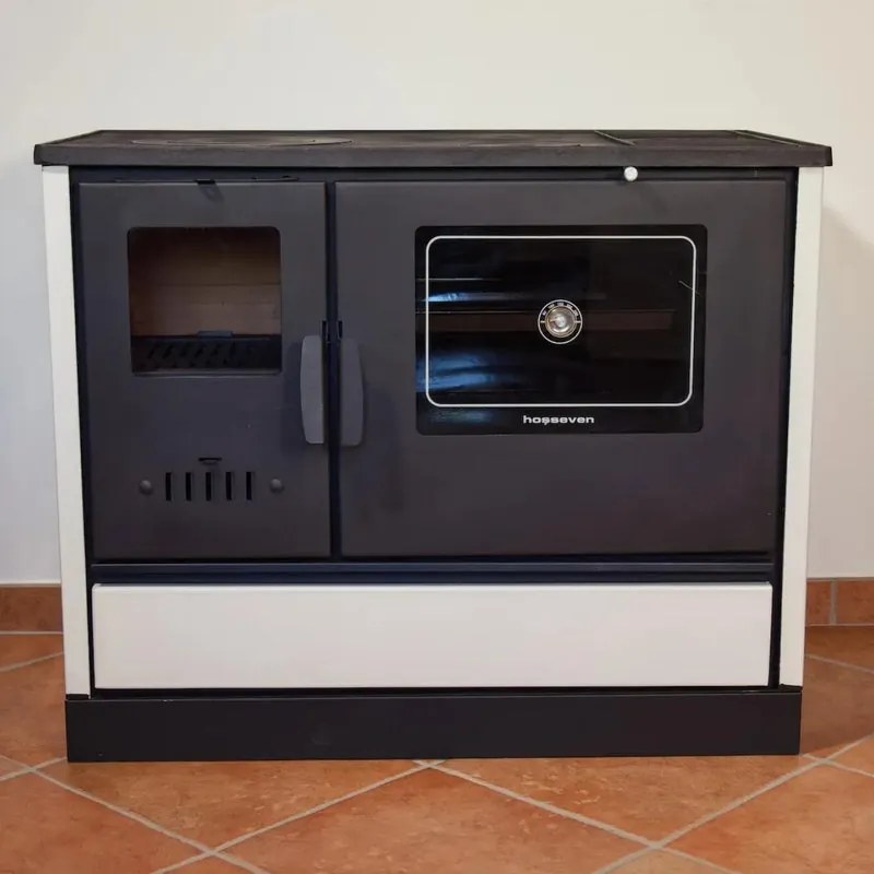 Cucina CL4020 CUCINA A LEGNA bianco 7.7 kW