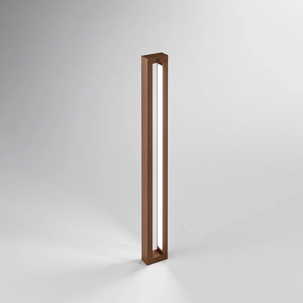 Modulo Led Per Esterno Sway Mood Moderno Alluminio Corten Cct 90Cm