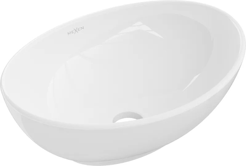 Mexen Elza lavabo da appoggio 40 x 33 cm bianco - 21014000