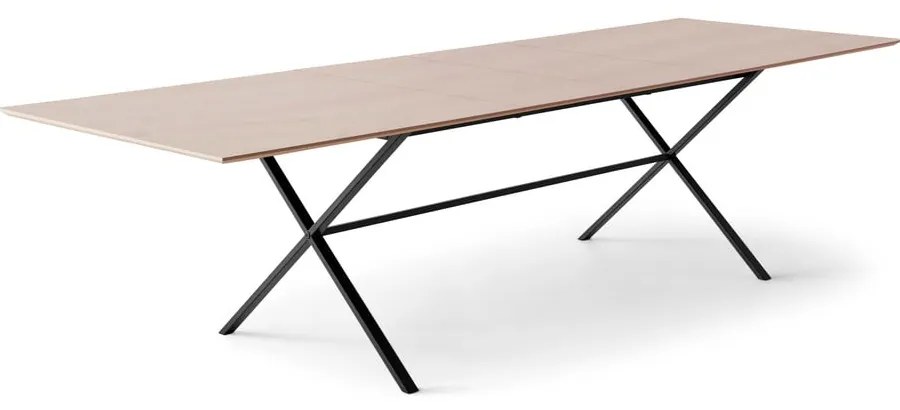 Tavolo da pranzo estensibile con piano effetto rovere e pannello extra 90x165 cm Meza - Hammel Furniture