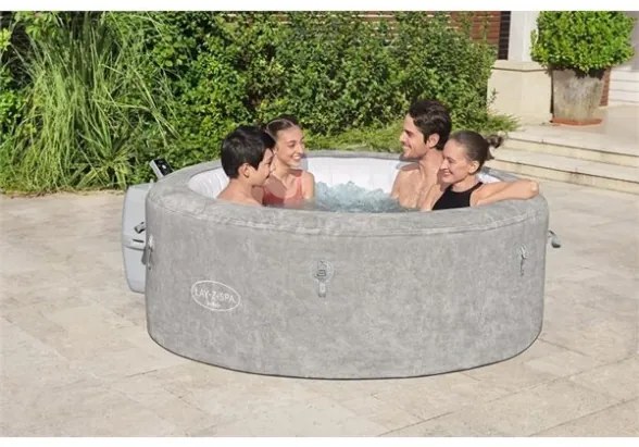 Piscina Idromassaggio Gonfiabile 180x66 cm Tonda Lay-Z-Spa Zurich AirJet Bestway 60065