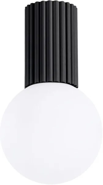 Sollux SL.1713 - Plafoniera da bagno HALO 1xG9/8W/230V IP44 nero