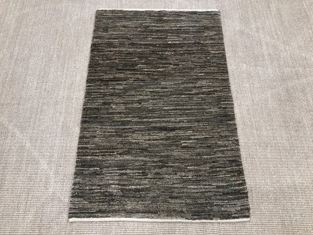 Gabbeh Tappeto 120x80 Grigio (Iran) Annodato A Mano