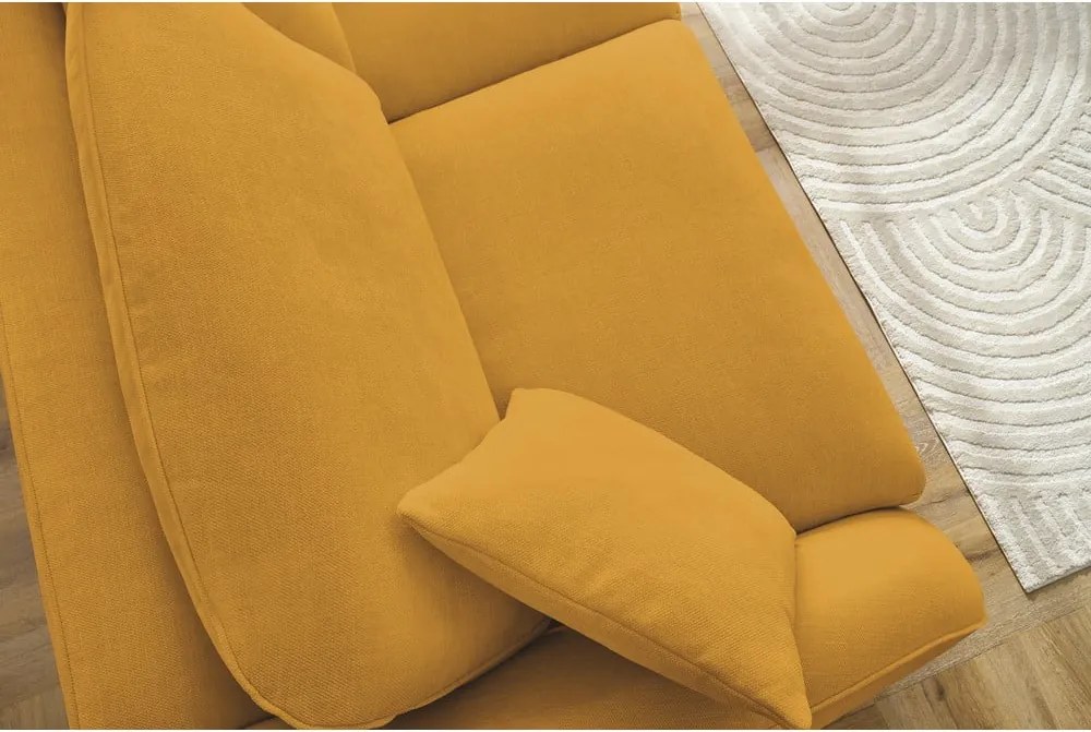 Divano giallo allungabile 235 cm Cezanne – Bobochic Paris