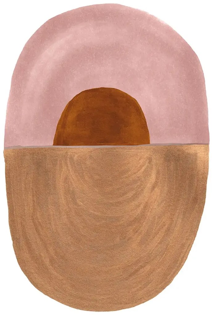 Tenue de Ville Carta da parati panoramica Totem - Terracotta