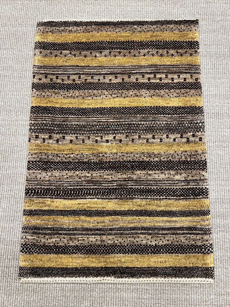 Loribaft Tappeto persiano 90 x 60 Beige (Iran) Annodato A Mano