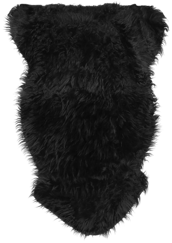 Tappeto peloso 70x110 cm Sheep Long nero