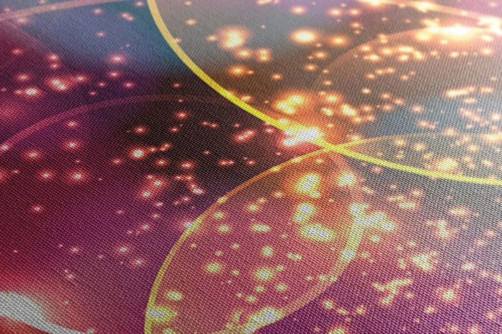 Stampa su tela – Astrazione scintillante