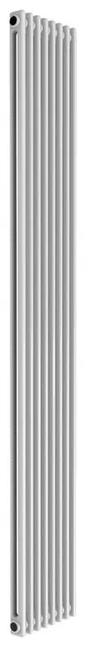 Termosifone in acciaio tubolare 2 colonne 8 elementi interasse 1735 mm ERCOS Comby bianco
