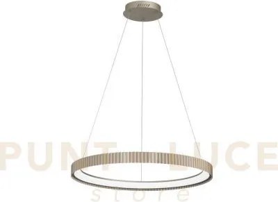 Lampadario a sospensione led nike oro in metallo 58w 8470lm cct 270...