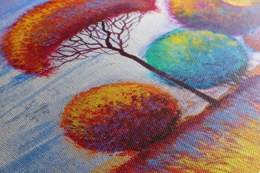Stampa su tela – Bosco autunnale