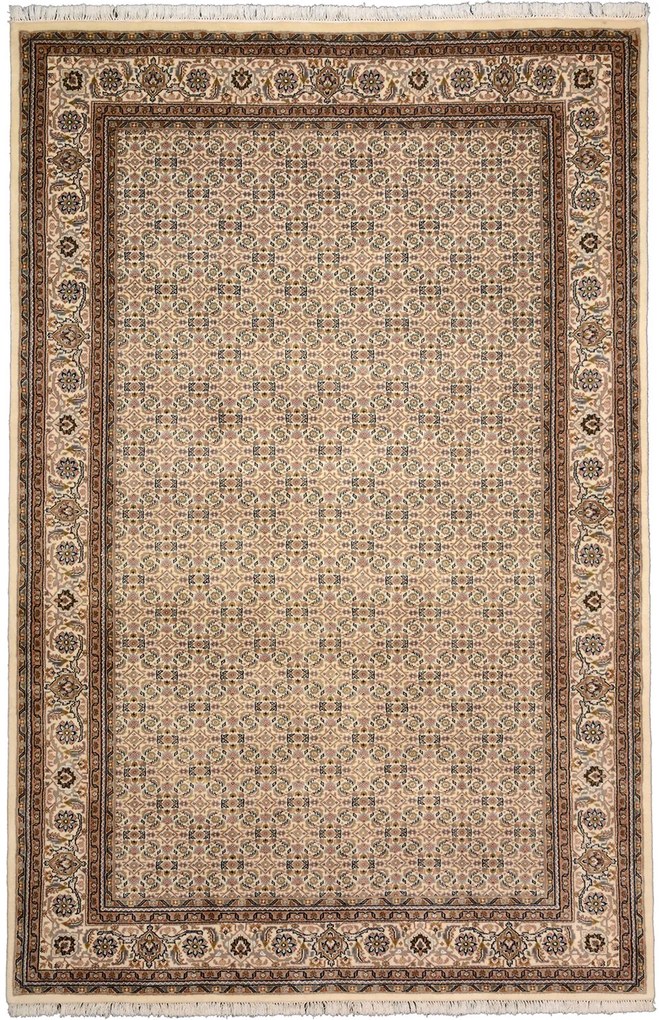 Bidjar Tappeto 300 x 200 Beige (Indian) Annodato A Mano