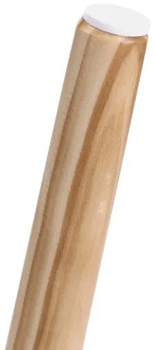 Set di 2 tavolini laterali SERA bianco/marrone