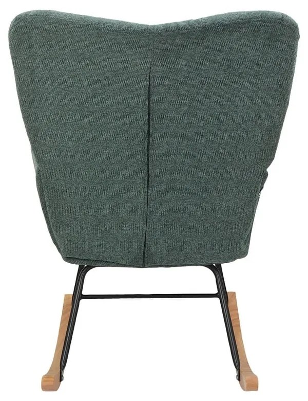 Poltrona a dondolo verde Elza - Støraa