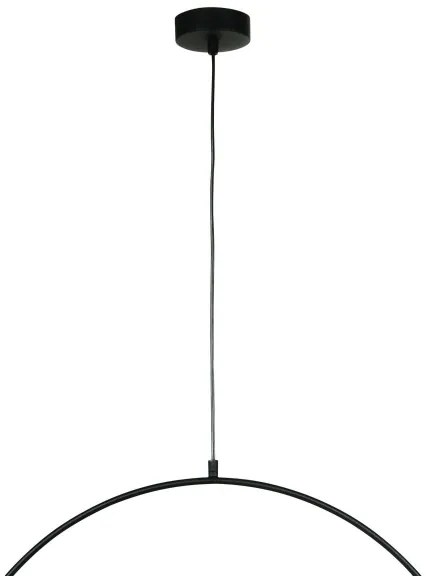Zuma Line 1222 - Lampadario a sospensione su cavo BOW 2xE14/10W/230V nero