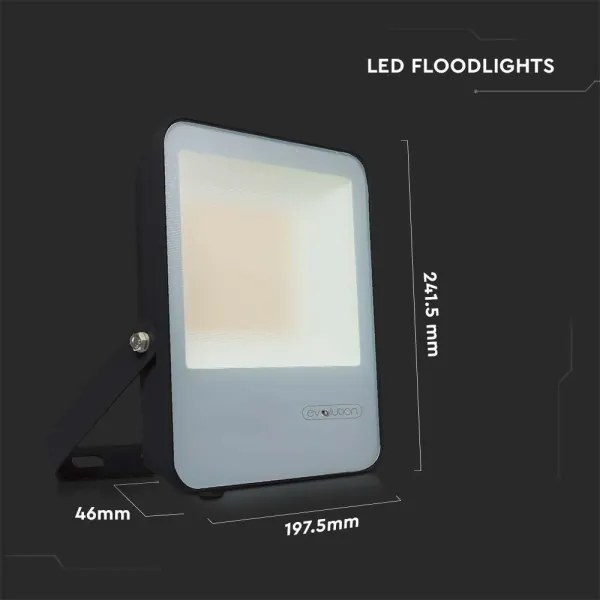 Riflettore LED LED/50W/230V 6400K IP65 nero