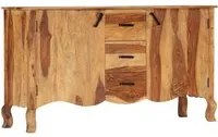 Credenza 145x40x80 cm in Legno Massello di Sheesham