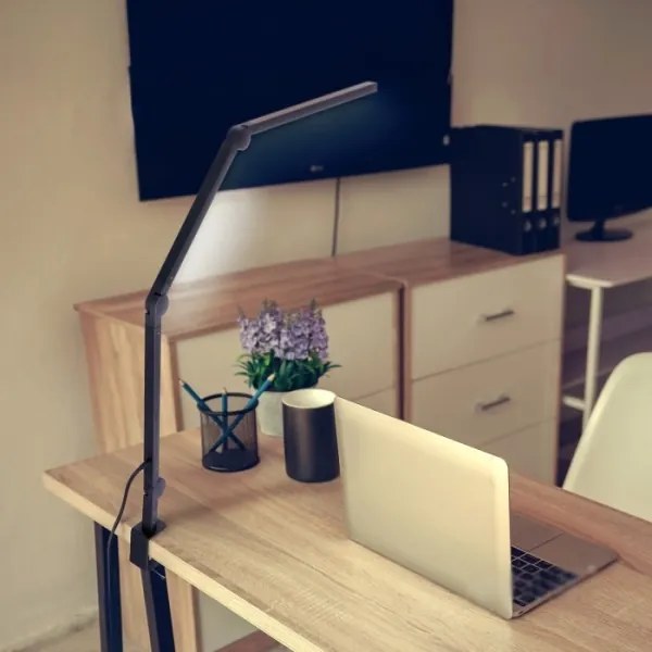 Lampada da tavolo LED dimmerabile TENUIX FOLD LED/20W/230V 3000-6500K nero